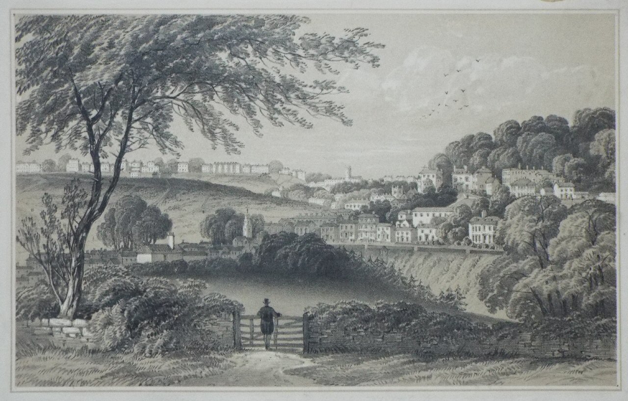 Lithograph - Tunbridge Wells, From the Frant Road. - Newman